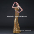 Magnifique Beaded Mermaid longue robe de soirée multicolore Guangzhou